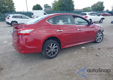 2013 Nissan Sentra Sr из США, поврежденный, VIN 3N1AB7AP5DL562801